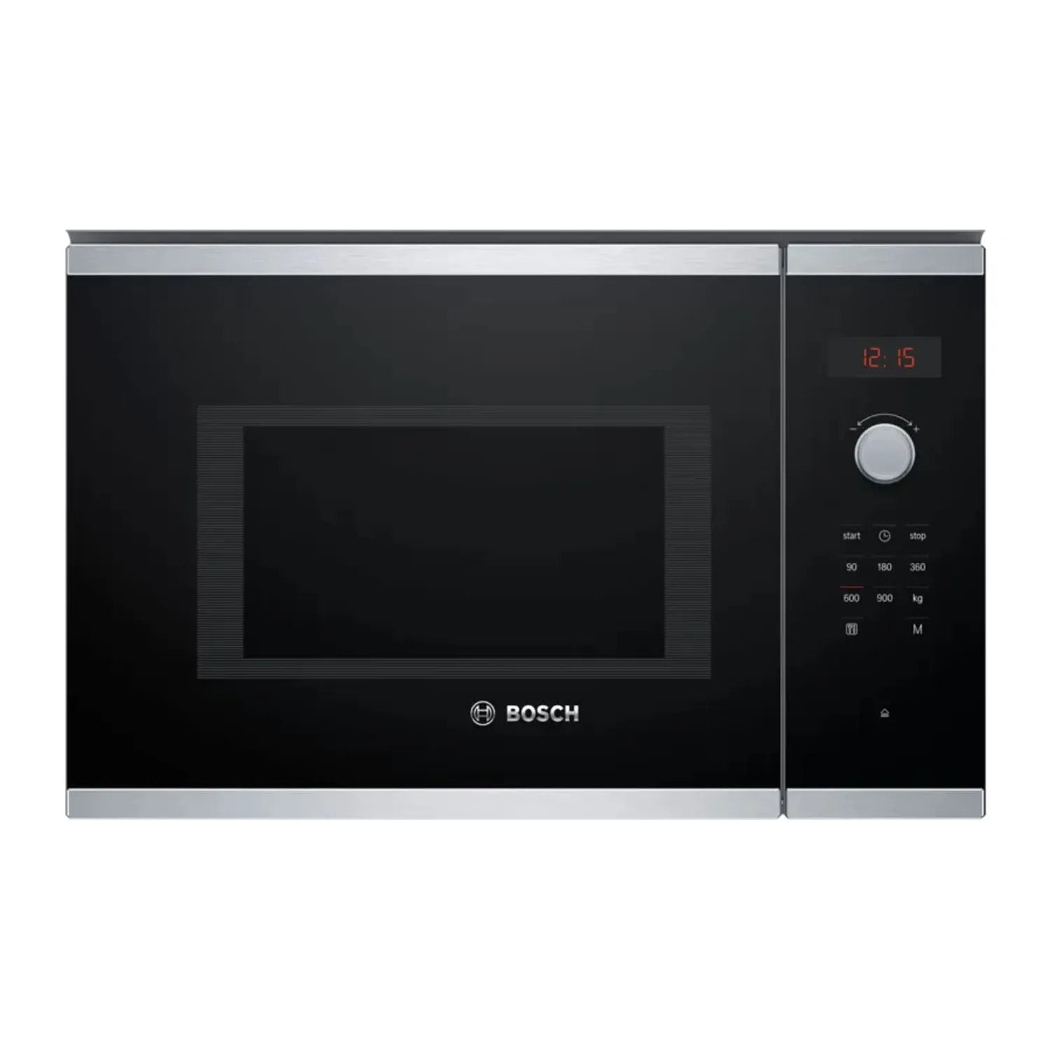Bosch Kuchenka mikrofalowa do zabudowy BFL553MS0 czarna + inox 59,4 cm