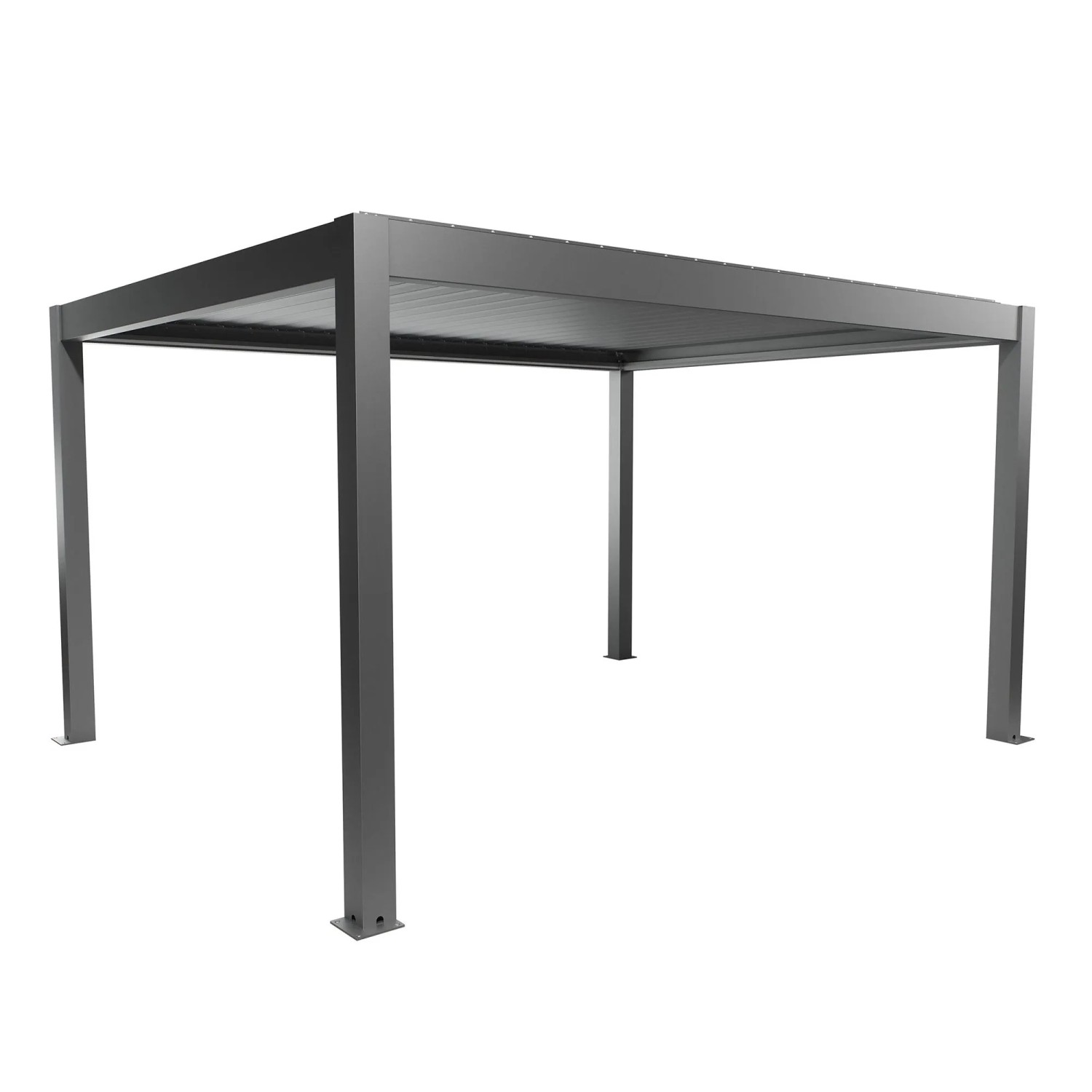 Biohort Pergola 4,5 m x 3,5 m kwarcowo-szary metalik