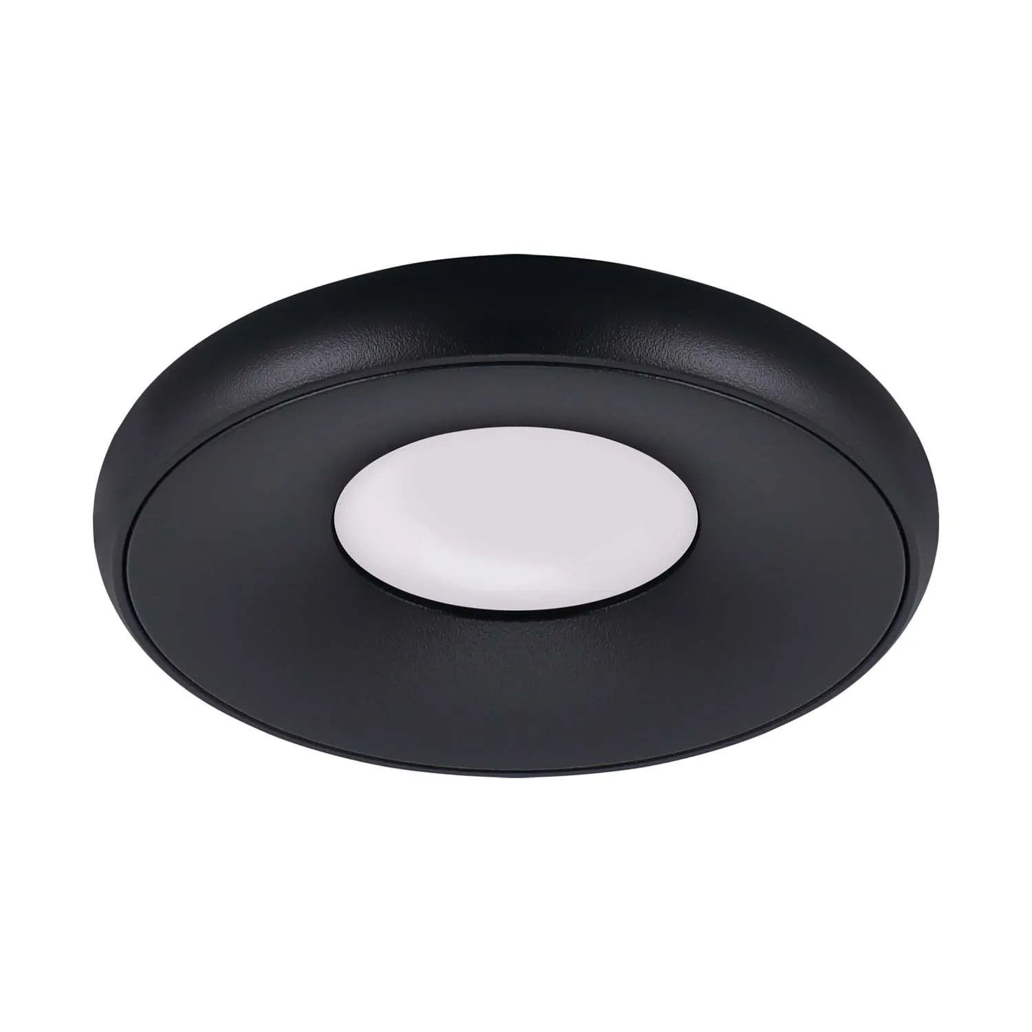 Struhm Lampa podtynkowa SFORA C 1xGU10/MR16 35W śr. 9,8cm czarna