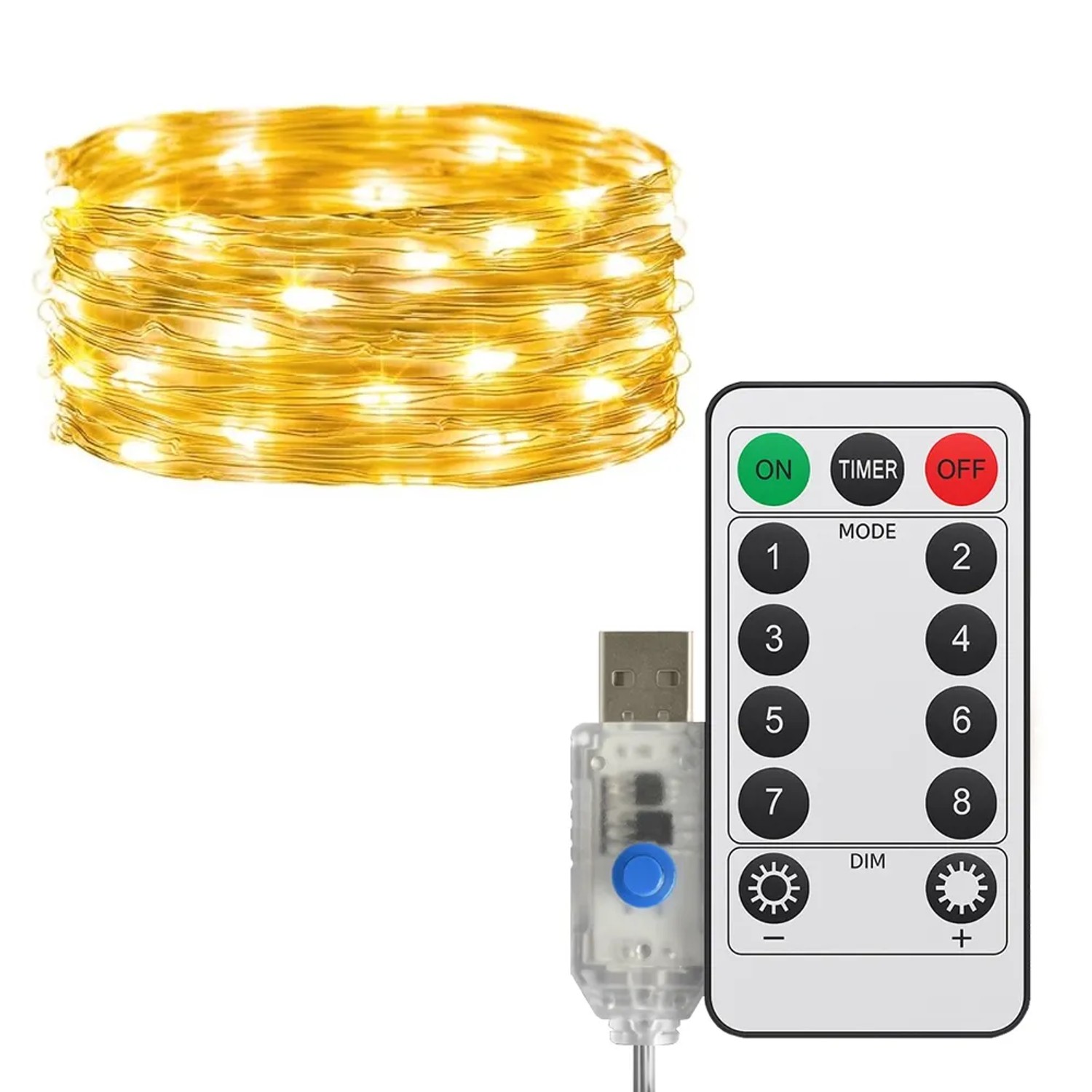 Eko-Light Kurtyna okienna MERY 300LED USB 5V 1W 2200lm