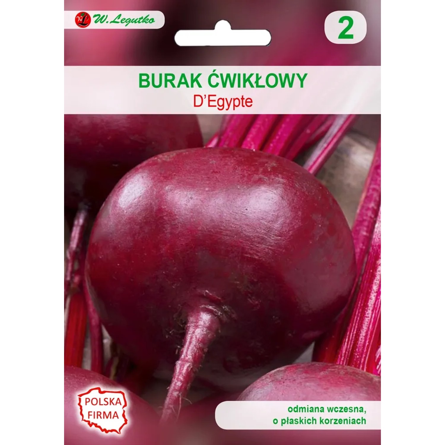 Burak ćwikłowy DEgypte płaski 10,00g