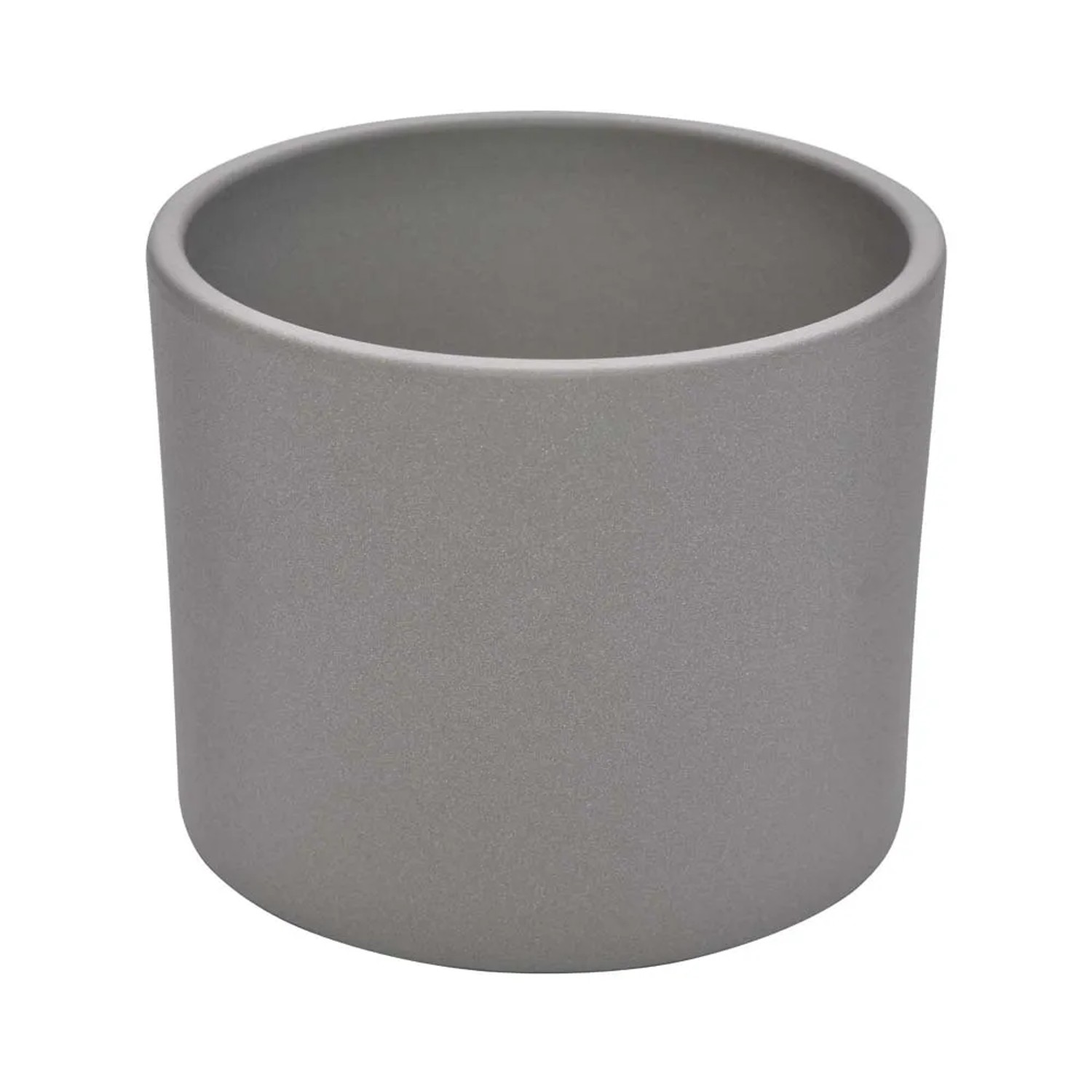 Ceramik Osłonka ceramiczna walec szara śr. 8 cm