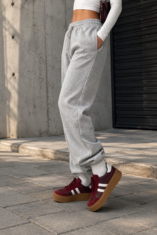 Sneakers 6 Bordo /Karmel