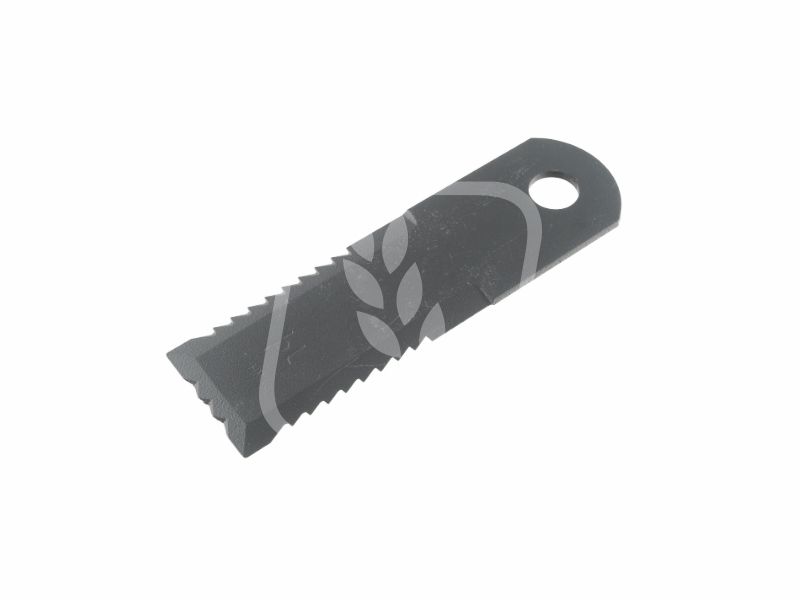 Nóż sieczkarni zębaty 175x50x4,5mm Fi20,1mm HF44443