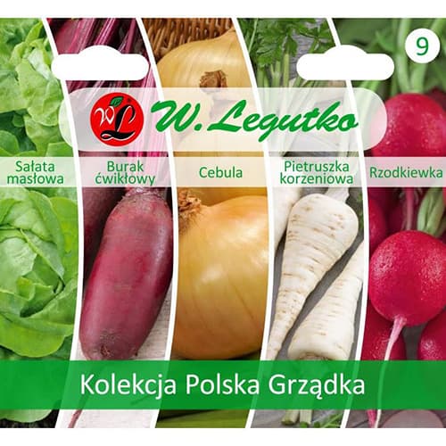 1 pac, Colecție Grădina de legume, pachet cu 5 soiuri - Semințe: Mod de ambalare: 1 pac