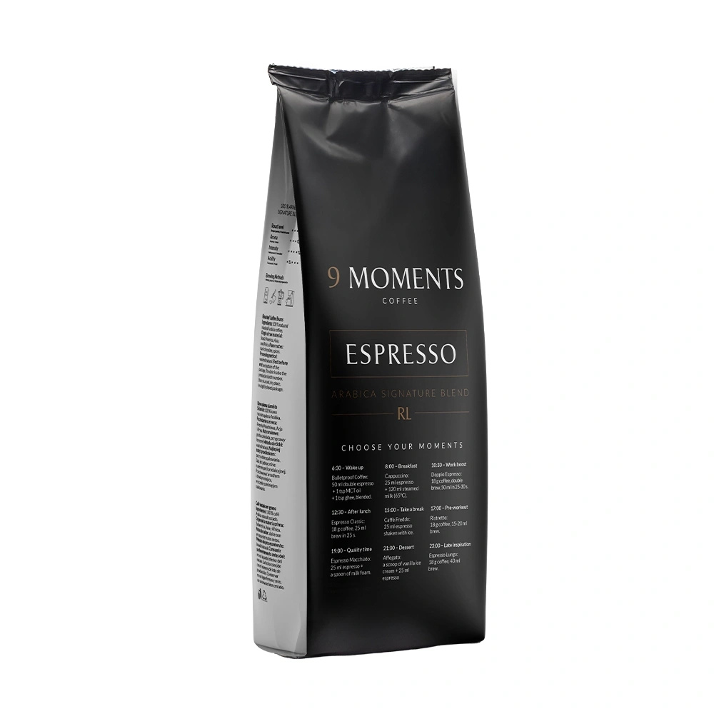 9 Moments Espresso ziarnista, 500g
