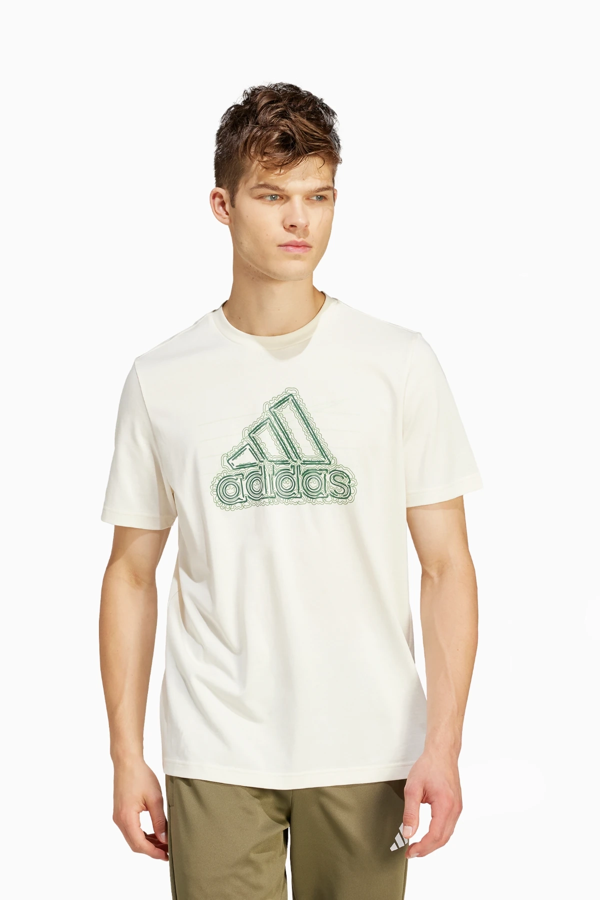 Koszulka adidas Growth Badge Graphic - Biały