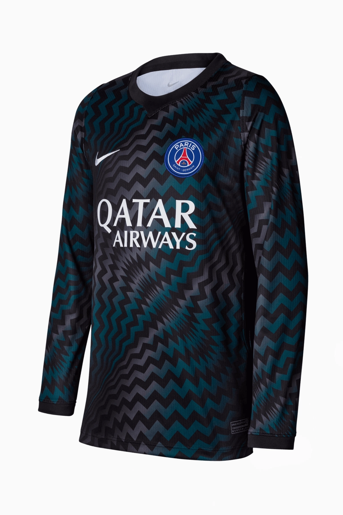 Koszulka z długim rękawem Nike PSG 26/27 Goalkeeper Stadium Junior - Czarny