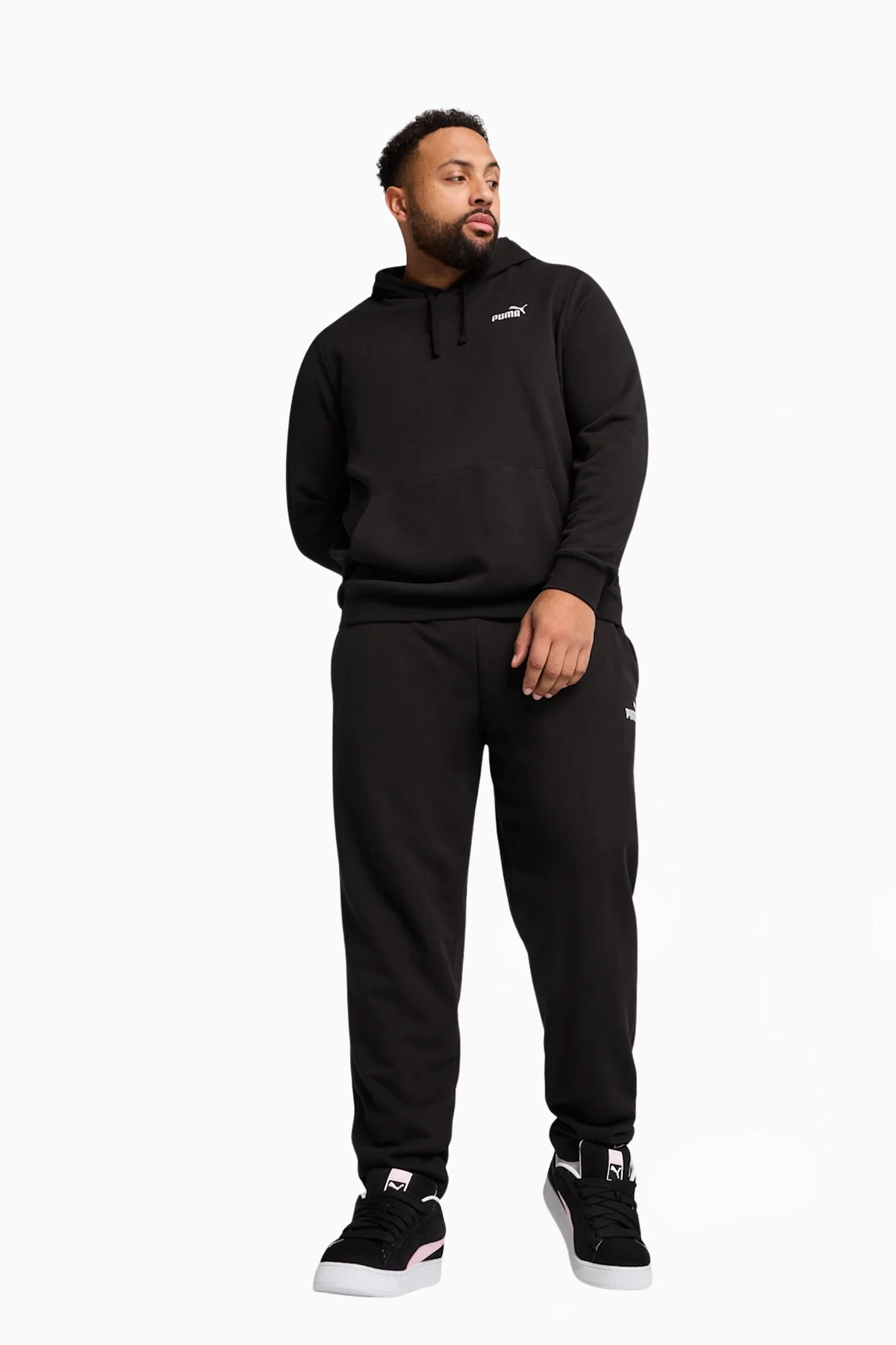 Bluza z kapturem Puma Essentials Small No. 1 Logo - Czarny