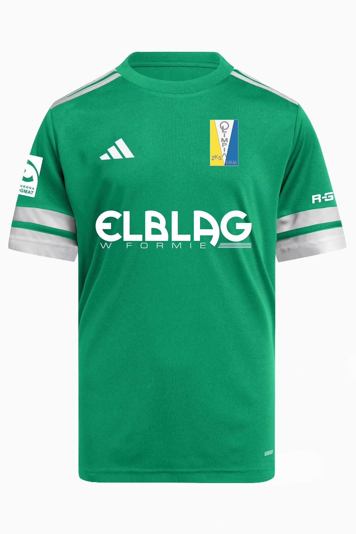 Koszulka bramkarska adidas Olimpia Elbląg - Zielony