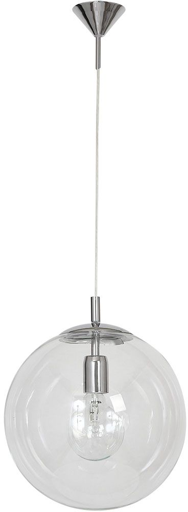 Darmowa Dostawa - Lampa wisząca 1x15 W chrom Aldex Globe 562G2