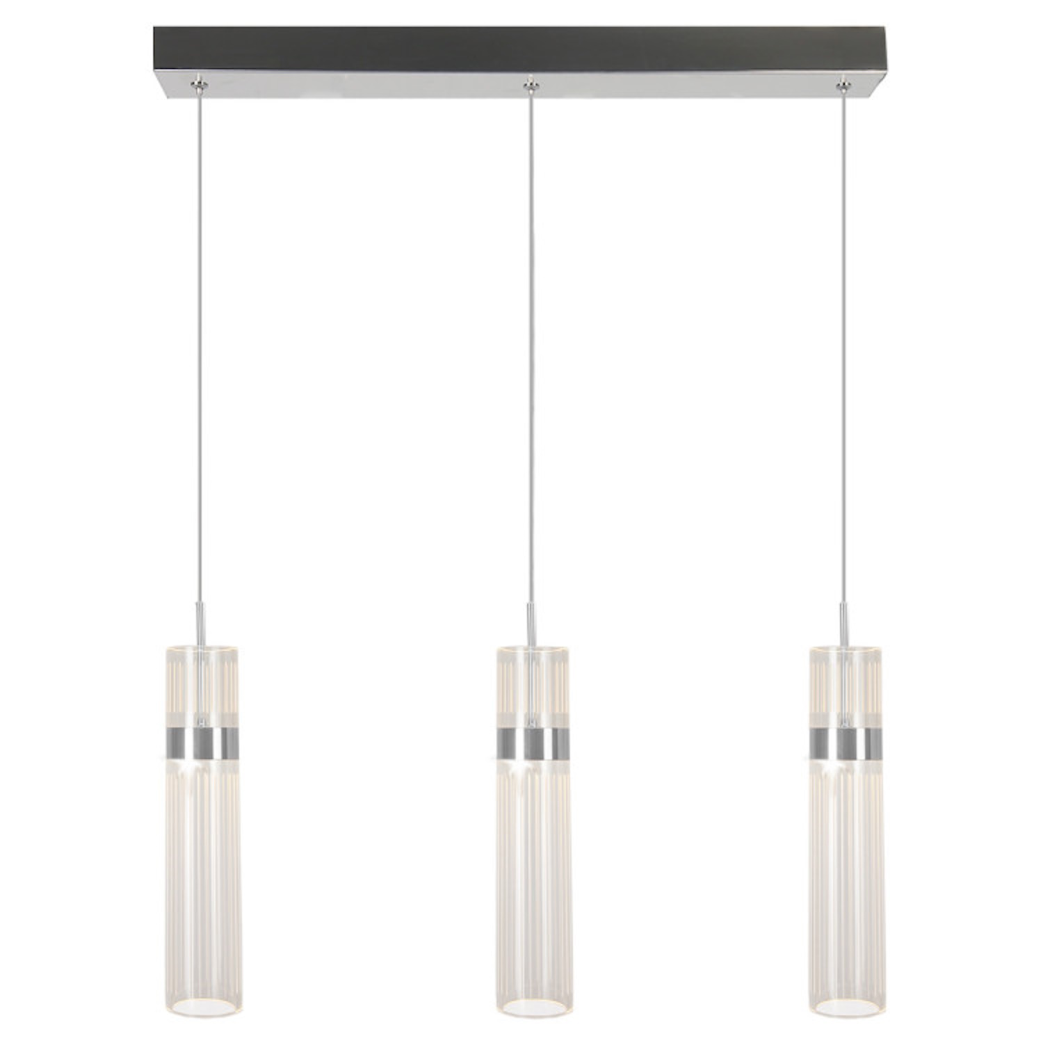 Darmowa Dostawa - Lampa wisząca 3x6 W chrom Light Prestige Ambiente LP15103LCH