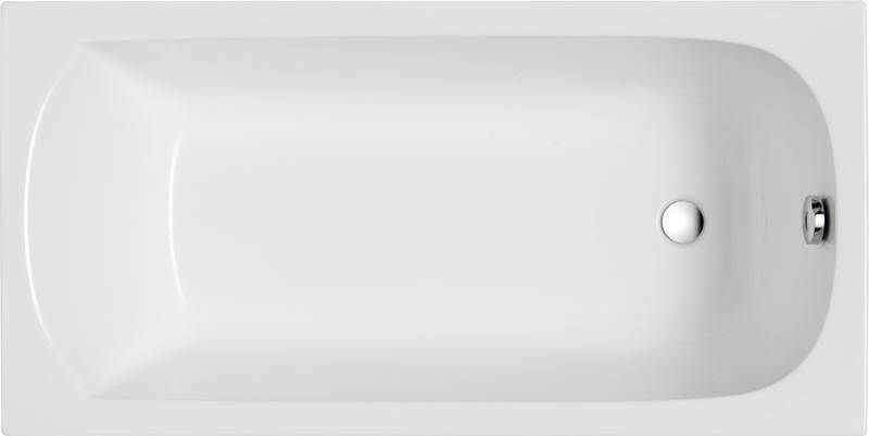 Darmowa Dostawa - Wanna prostokątna 120x70 cm Polimat Classic 00237