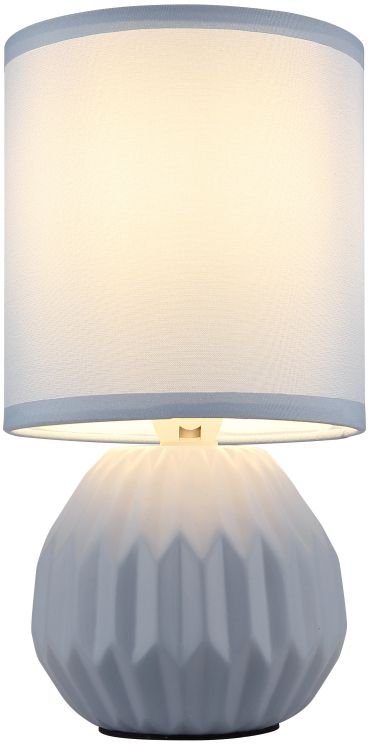 Darmowa Dostawa - Lampa stołowa 1x40 W niebieska Globo Lighting Sylas 21730B