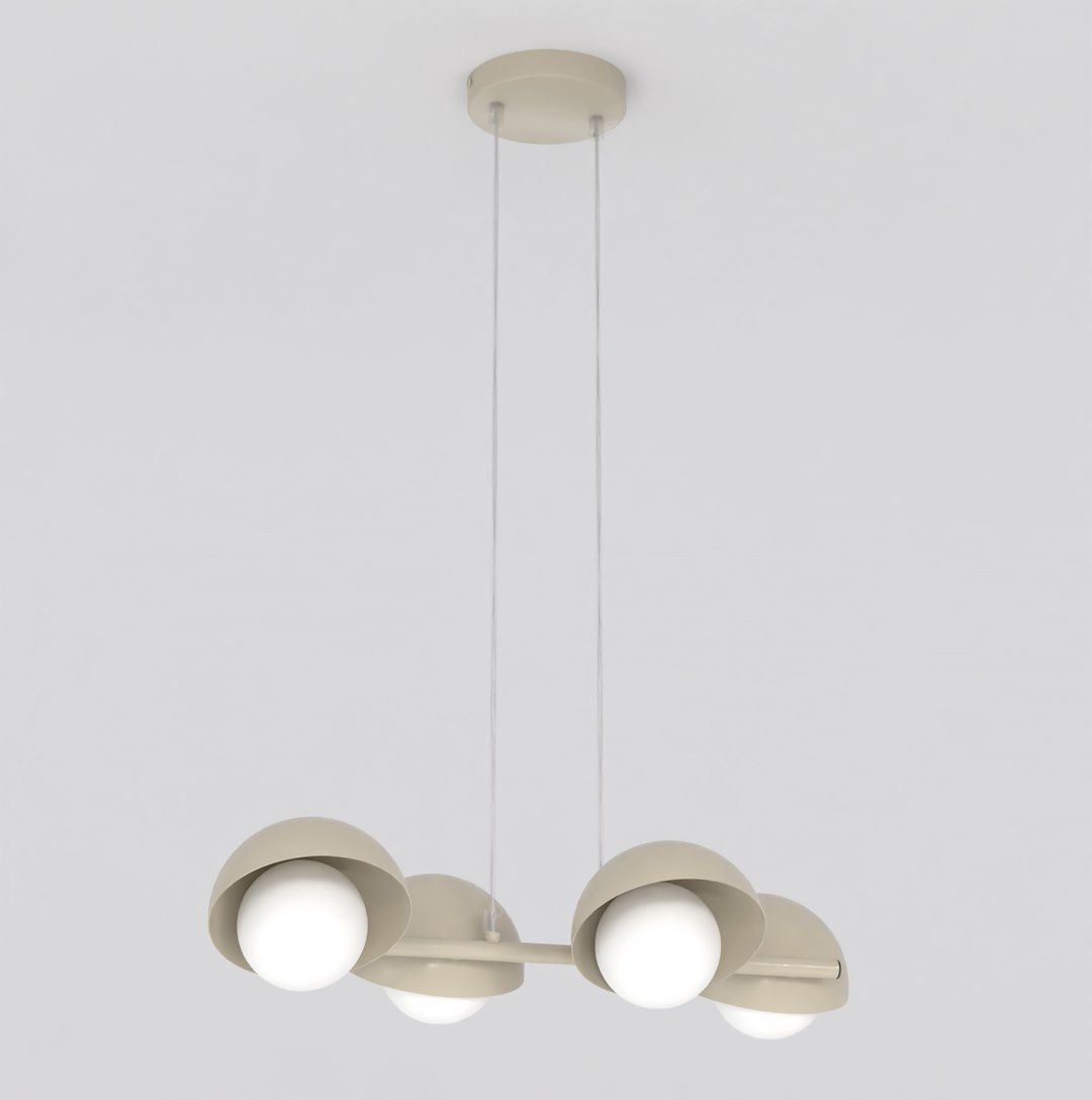 Darmowa Dostawa - Lampa wisząca 4x8 W cappuccino Emibig Boom 15904