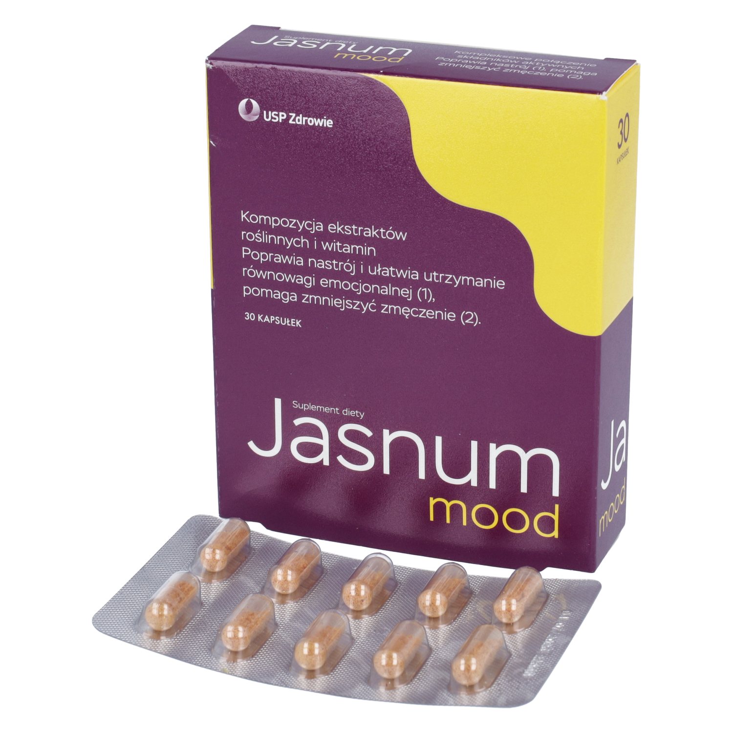 Jasnum mood, 30 kapsułek