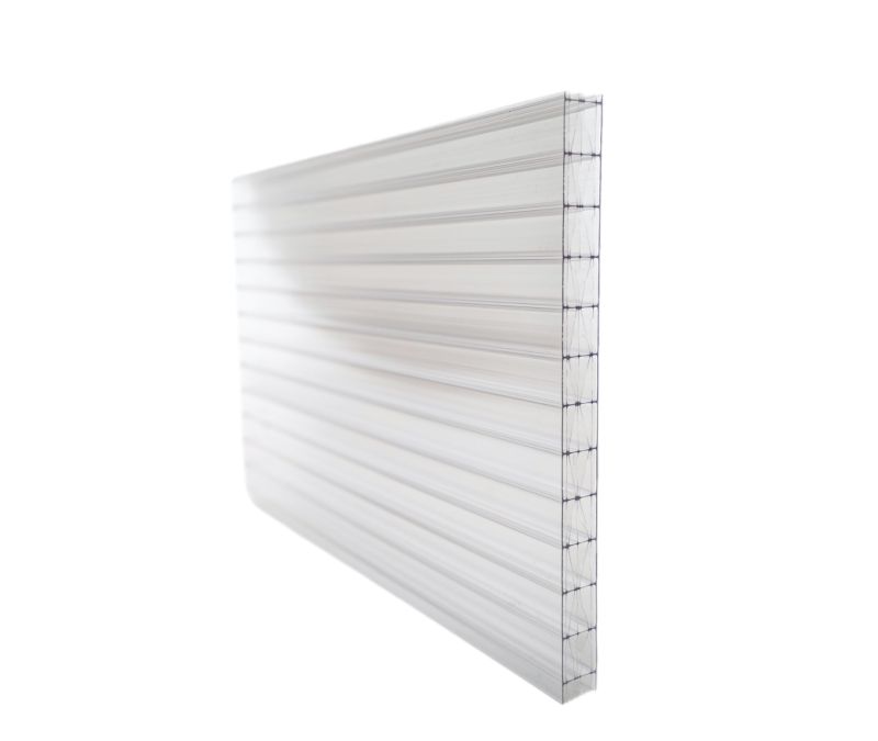 Poliwęglan komorowy TECH-PLAST 16mm bezbarwny 2,10 x 3,50m X-premium 1 szt.