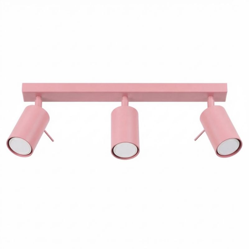 Plafon RING 3L różowy Sollux Lighting 1 szt.