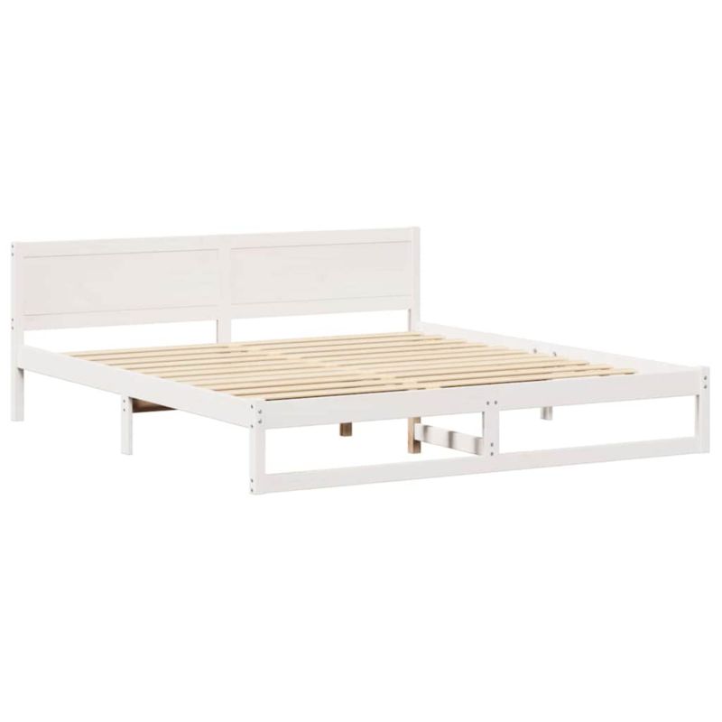 Rama łóżka WaszeMeble 180x200 cm Biały sosna WM-873263 1 szt.
