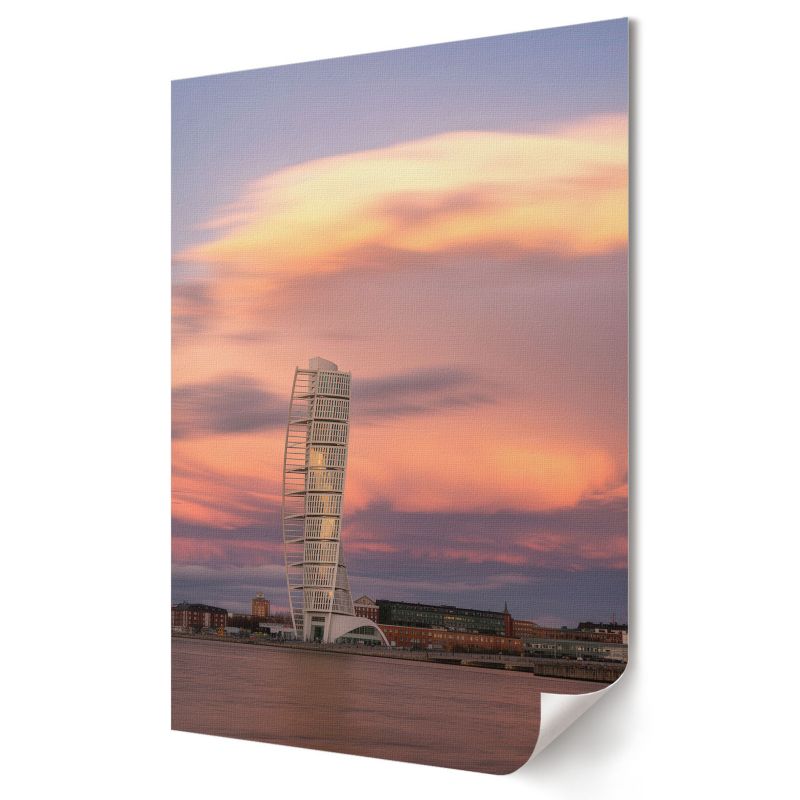 Plakat na ścianę Wallfluent Format A3 Miejska panorama Artysta Kateko 1 szt.