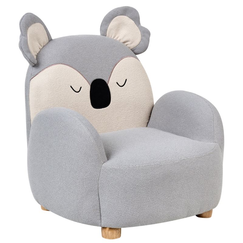 Fotel dziecięcy Koala Hervik Szary 1 szt.