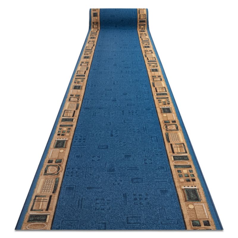 Chodnik RugsX 67x910 cm niebieski 225266 1 szt.