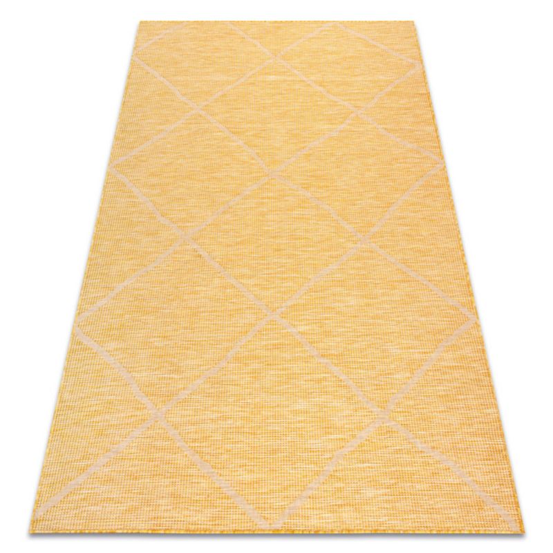 Dywan zewnętrzny PATIO RugsX 136x190 cm żółty D821 1 szt.