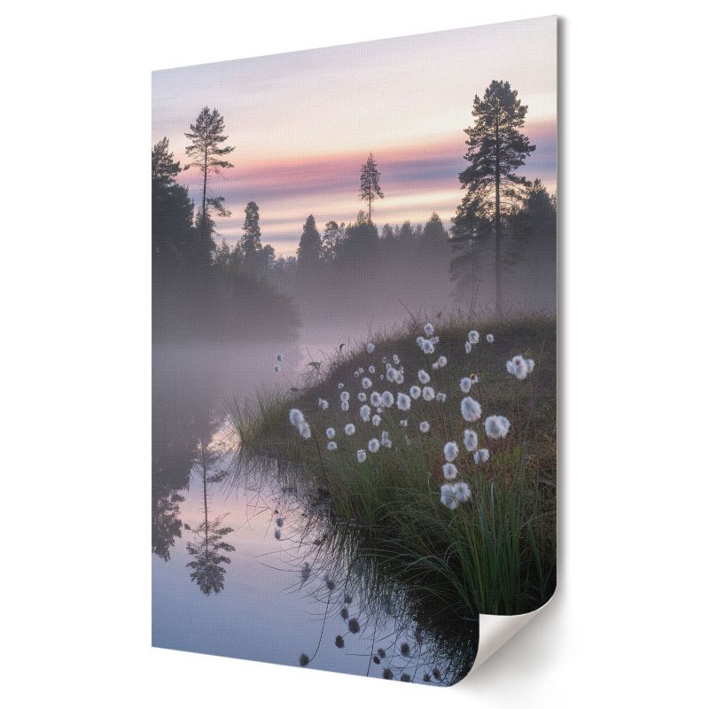 Plakat Wallfluent Format A2 Jezioro rano Artysta And 1 szt.