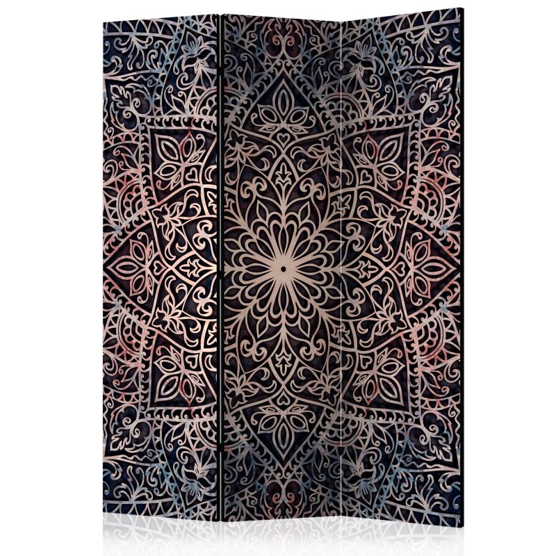 Parawan Muralo Dwustronny Ornamenty Gwiazda Wzory Abstrakcyjne 135x172 cm 1 szt.