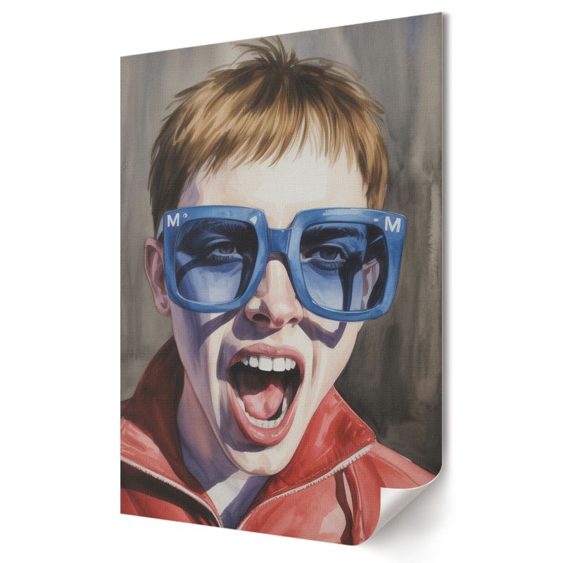 Plakat na ścianę Wallfluent Format A3 Wyraz twarzy Kolektyw Lightness 1 szt.