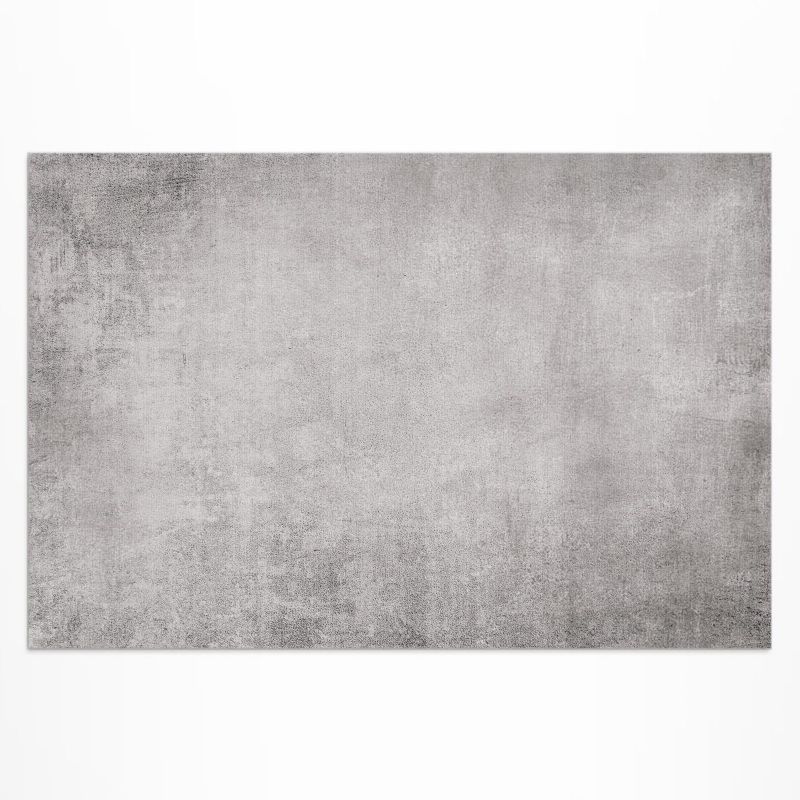 Dywan Winylowy Z Nadrukiem Wallfluent 140x210 cm Srebrny beton nowoczesna tekstura 1 szt.