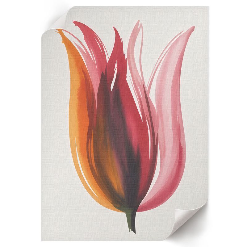 Plakat Dekoracyjny ArtPrintCave 29,7x42 cm Kolorowy kwiat Clara "Bloom" Weiss 1 szt.