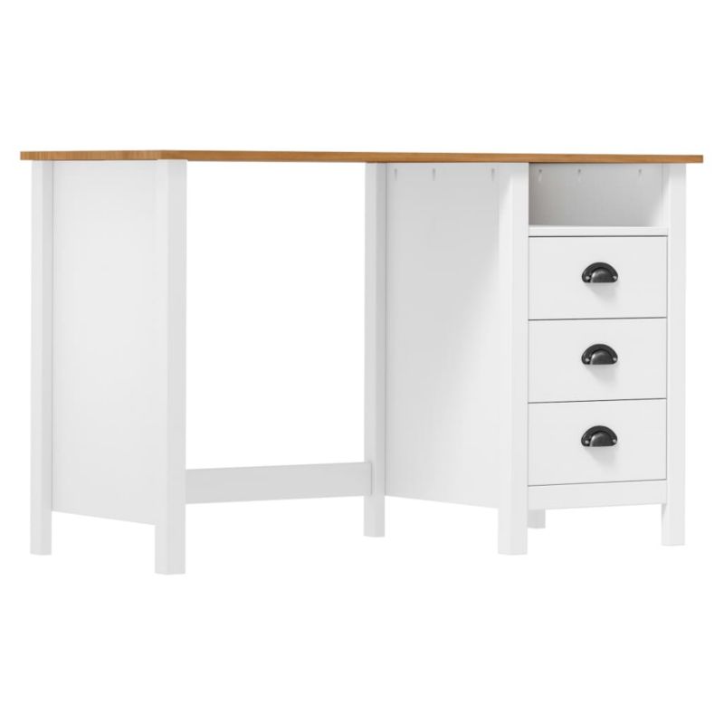 Biurko vidaxl 288998 biały 1 szt