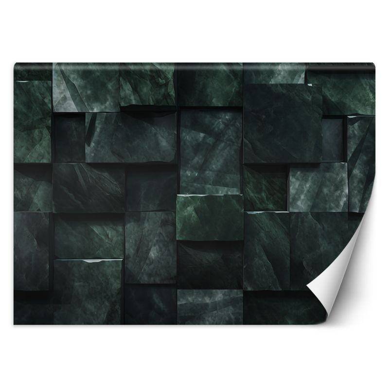 Fototapeta Feeby Zielone sześciany 3D 100x70 1 szt