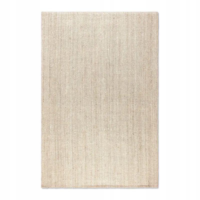 Dywan Hanse Home jutowy do salonu 160x230cm, naturalny kremowy dywan z juty 1 szt.
