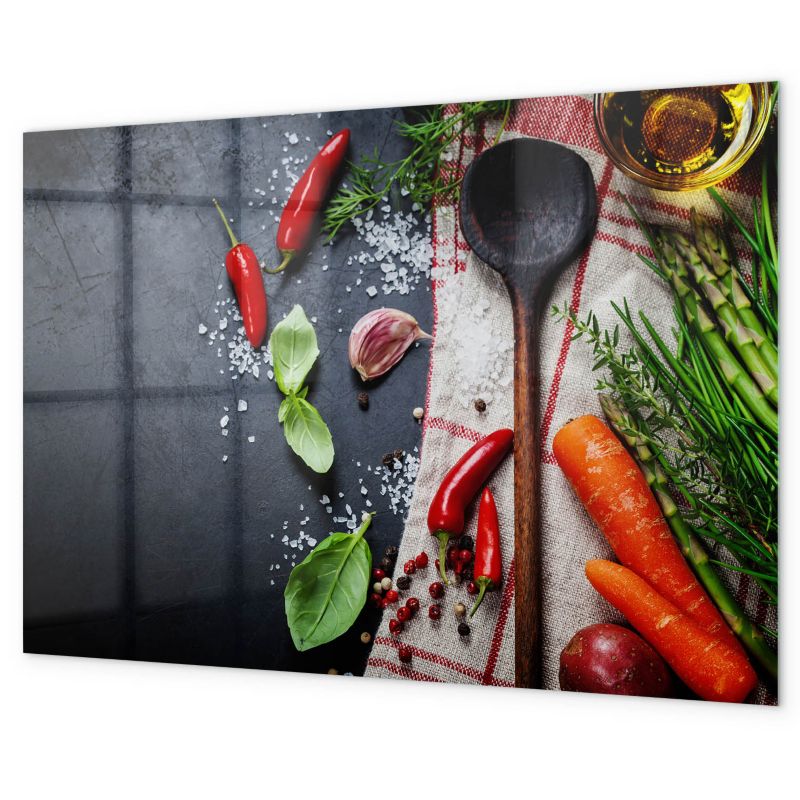 Tablica Magnetyczna Biurowa Na Ścianę Tulup 100x70 cm Warzywa ogrodowe Na zdjęcia i notatki 1 kpl
