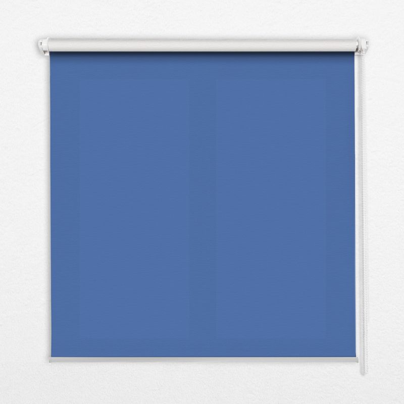 Roleta Do Salonu Tulup 90x140 cm Niebieski Montaż do ściany/sufitu 1 szt.