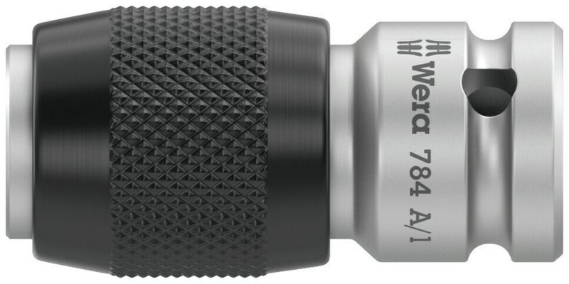 Adapter Wera z mechanizmem szybkomocującym, 1/4" x 30 mm, 05042750001, 1szt.
