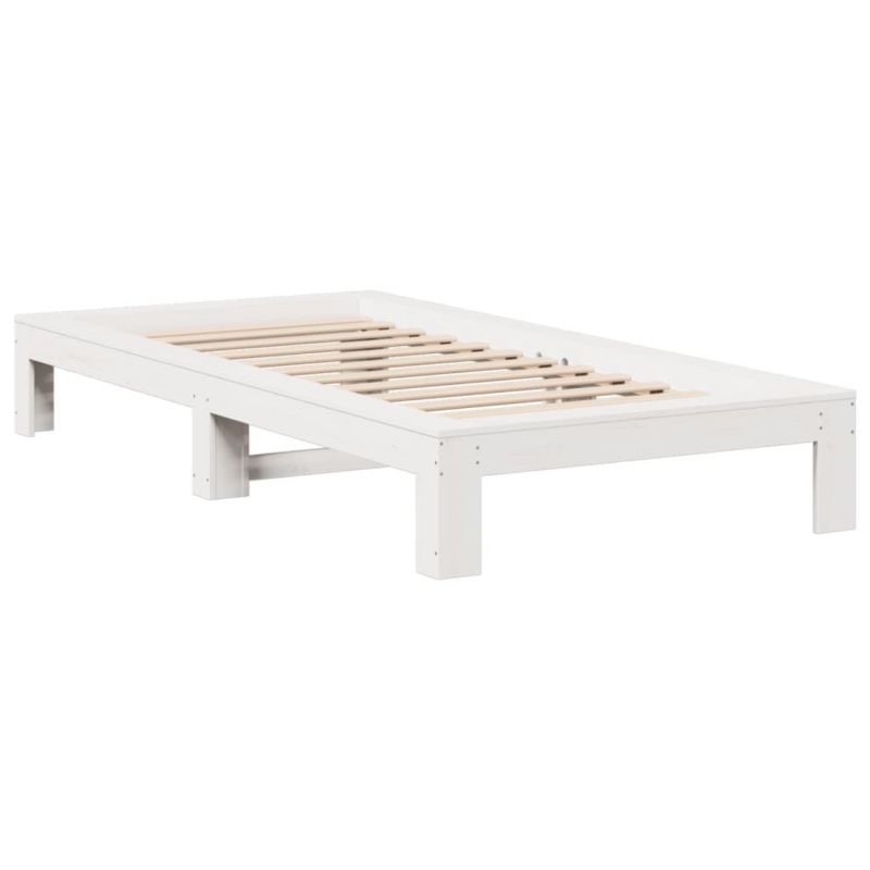 Łóżko drewniane WaszeMeble 90x190 cm biała WM-855338 1 szt.