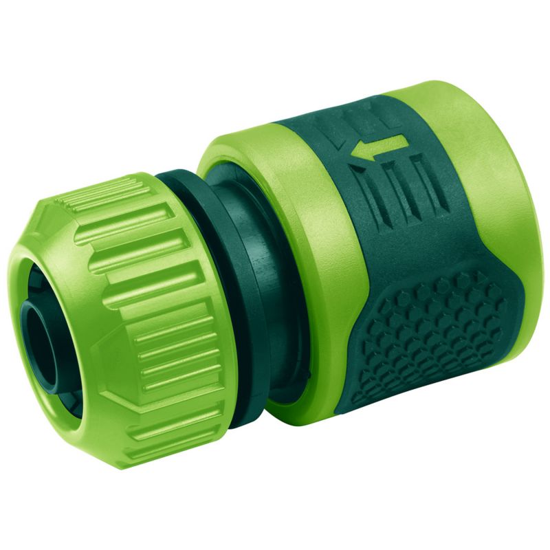 Złączka przelotowa VERTO 1/2"-5/8", dwumateriałowa, 30 szt 1 kpl