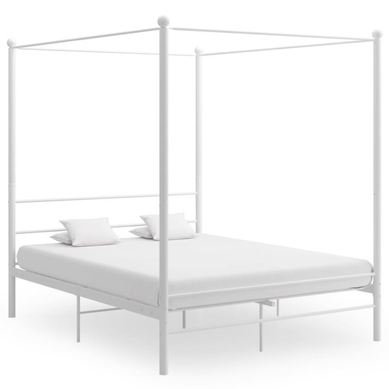 Łóżko metalowe WaszeMeble 160x200 cm biała WM-325064 1 szt.