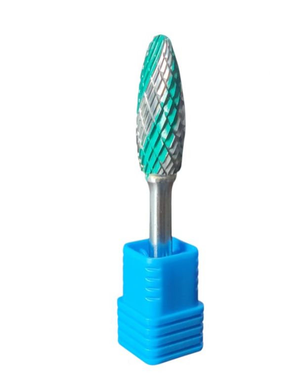 Frez pilnik obrotowy do metalu Kormax 12x32mm chwyt 6mm z węglika spiekanego ząb mieszany (H123206MC) - 1 szt.