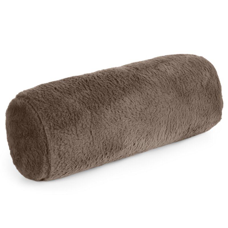 Poduszka dekoracyjna wałek Eurofirany Nina 15 x 45 cm beżowa 1 szt.