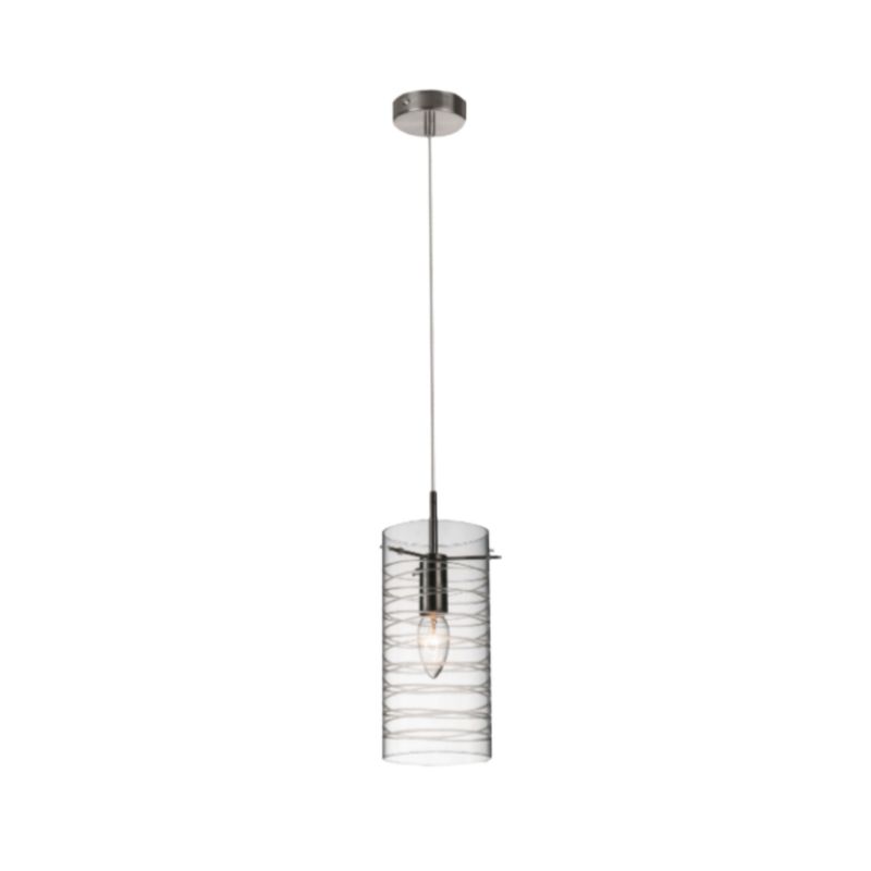Lampa wisząca Alclara E14 szklany klosz Clear Glass 1 szt.