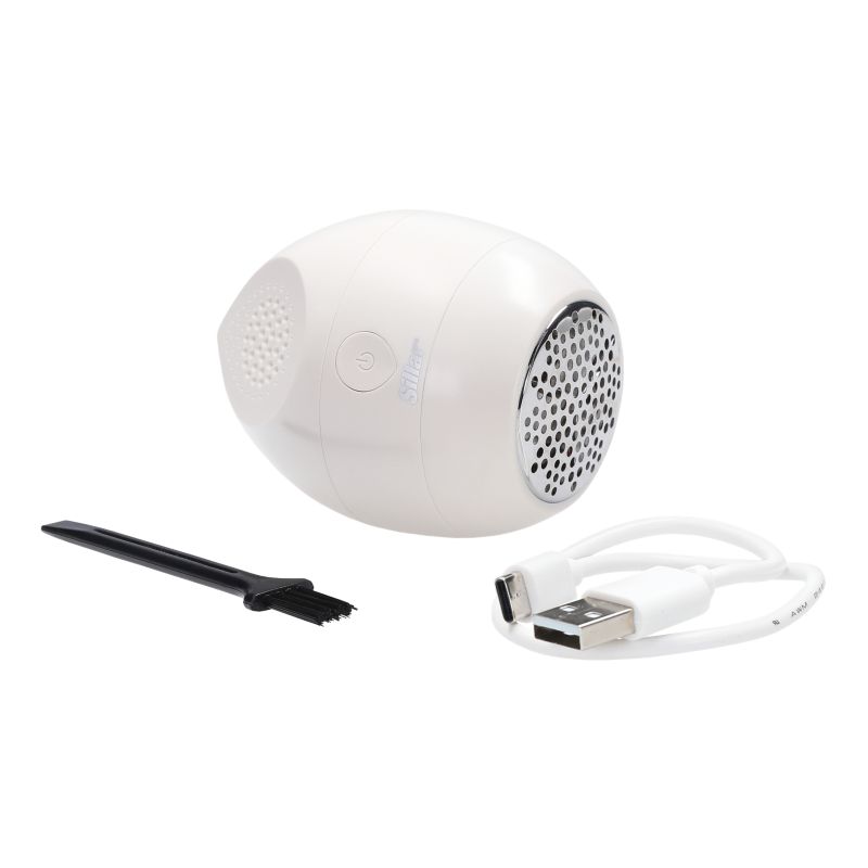 Golarka do ubrań, Sillar, elektryczna, USB-C, 3 ostrza, stal nierdzewna, do usuwania zmechaceń, 1 szt.