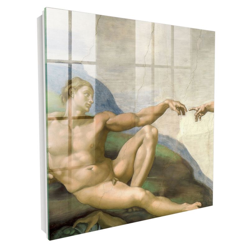 Szafka Na Klucze Tulup 30x30 cm Klasyczna sztuka - Biała - Otwierana na prawo 1 szt.