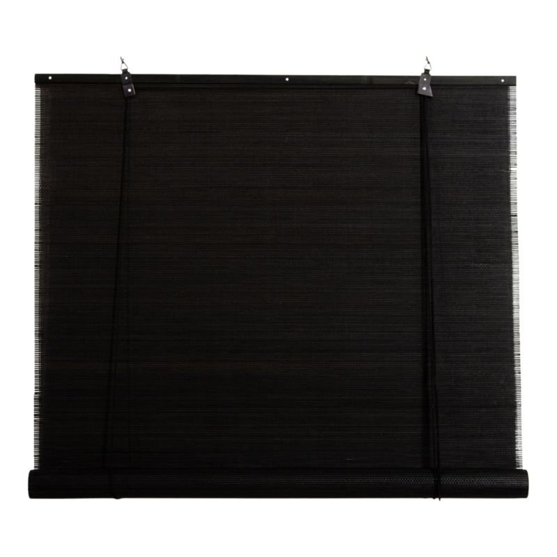 Roleta GoodHome Akapa bambus 160 x 180 cm czarna