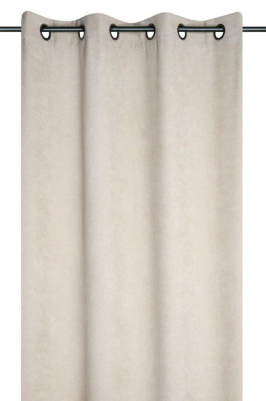 Zasłona DANDY STOF 140x260 cm jasny beż sztruks 1 szt.