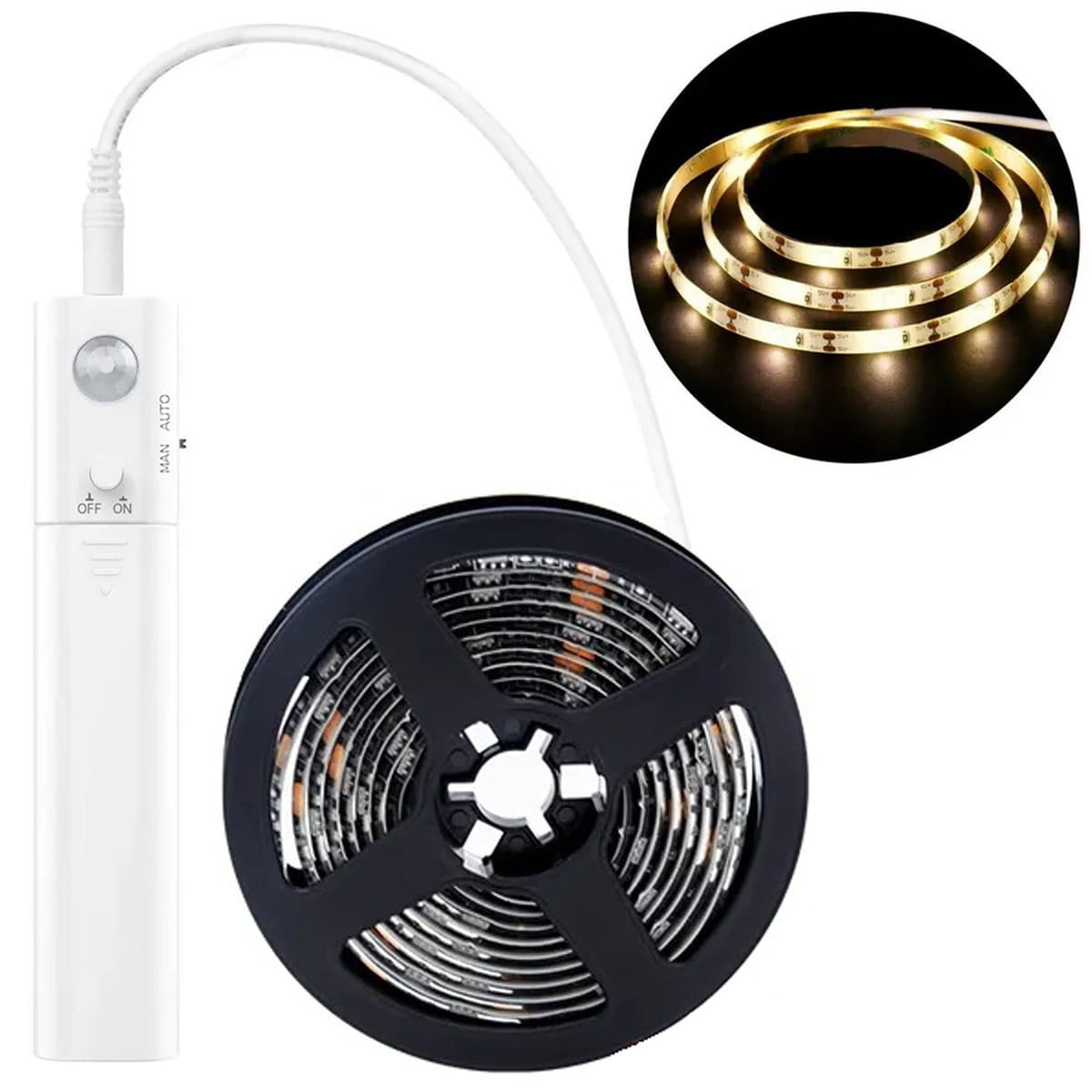 Listwa LED 2m czujnik ruchu ZD94A - Henryx24