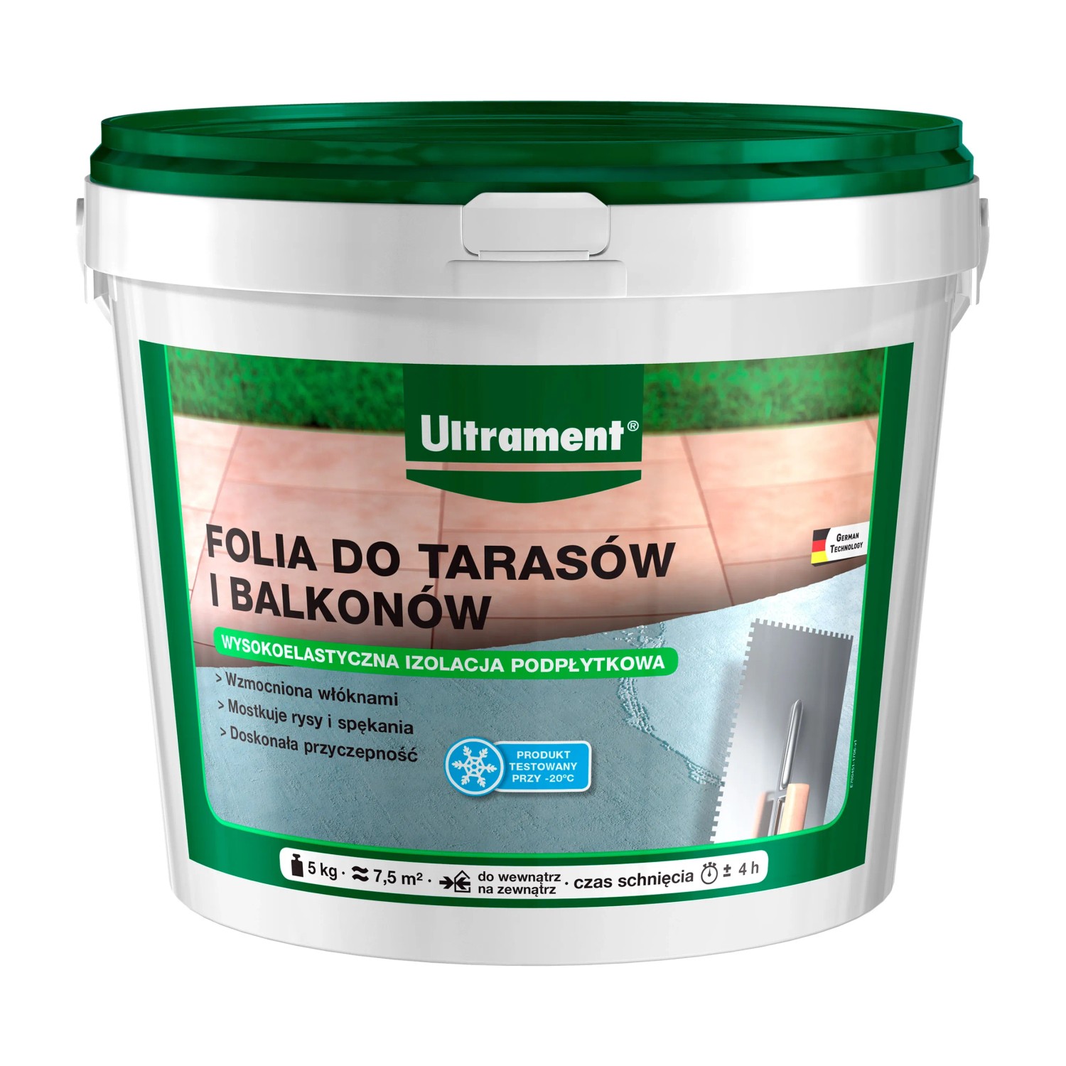Ultrament Folia do tarasów i balkonów 5 kg